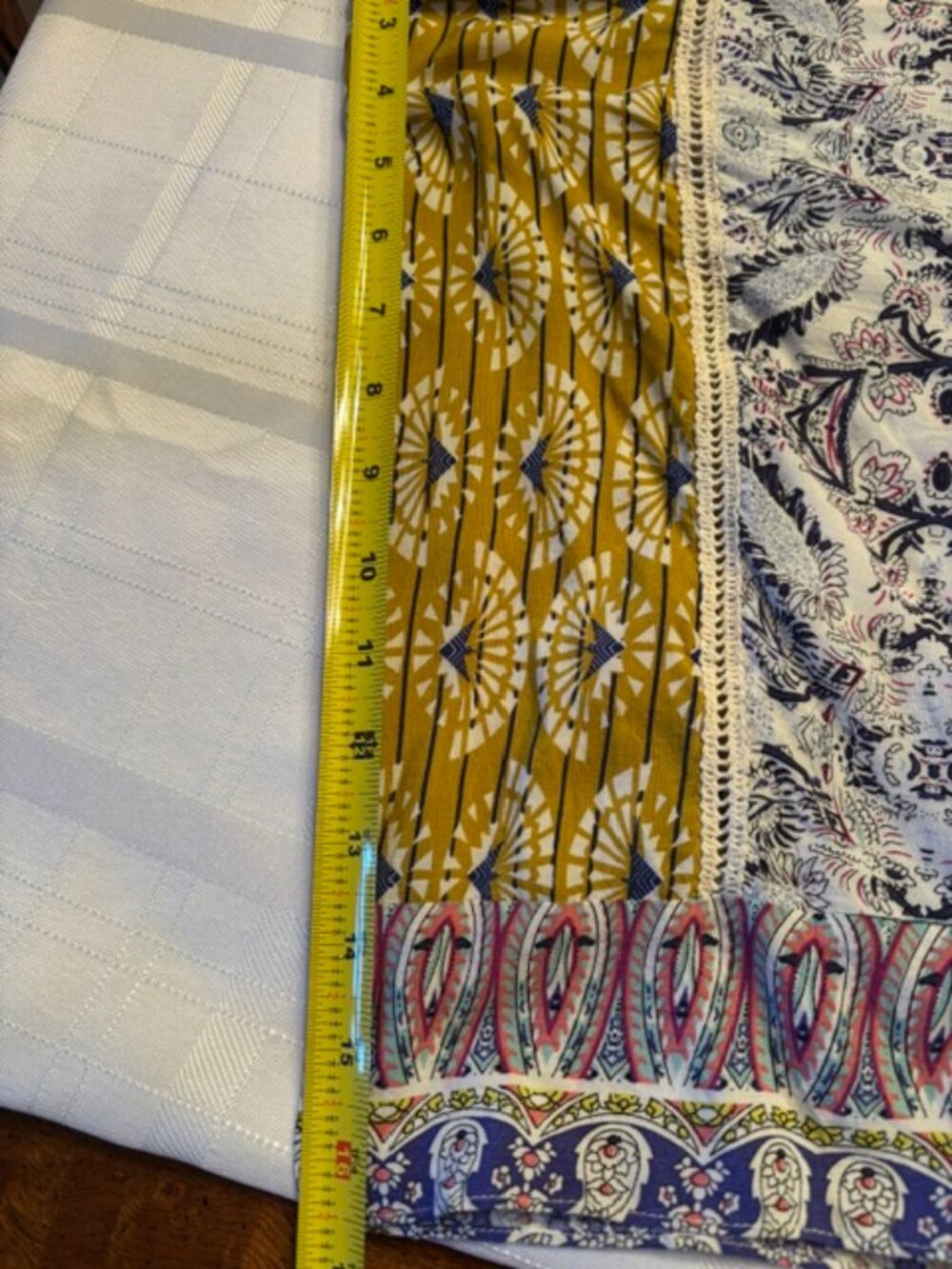 Sundance Terraza Dress in Blue Citron Petite Small - Picture 12 of 12